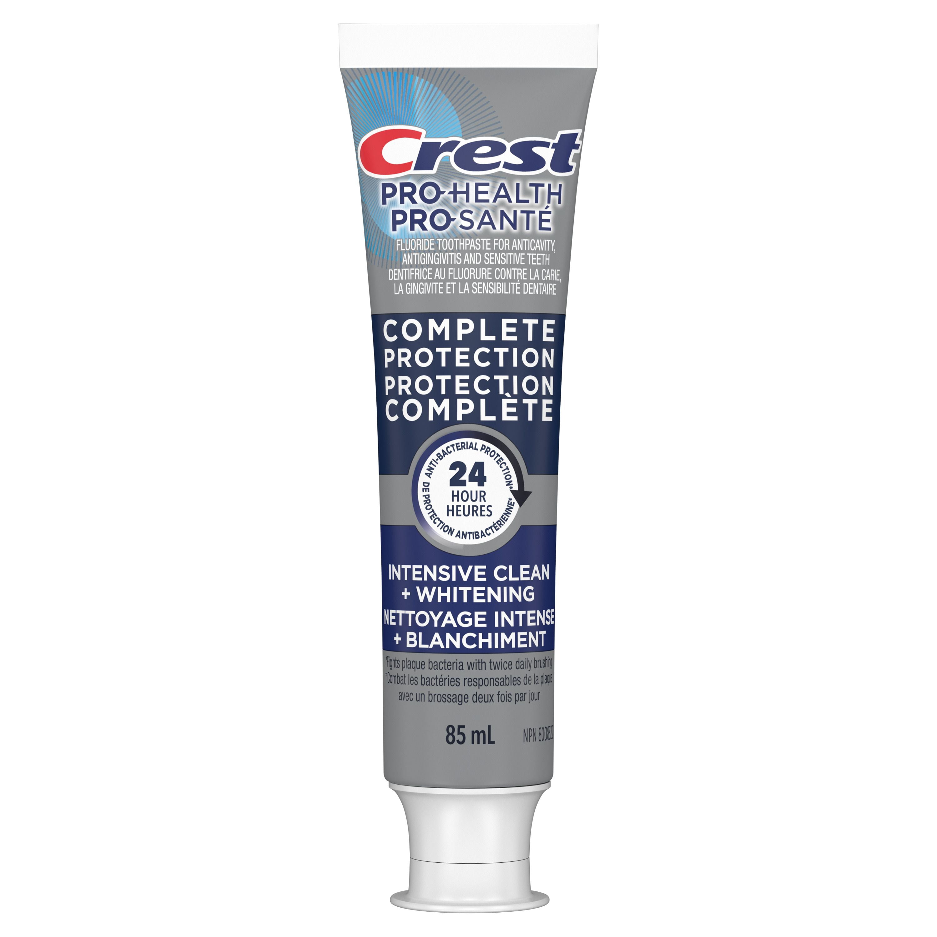 Crest Pro-Health Dentifrice Protection Complète, Nettoyage Intensif + Blanchiment