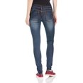 thumbnail image 2 of Cover Girl Jeans Juniors Low Rise Waisted Butt Shaping Skinny Dark Blue Size 7, 2 of 5