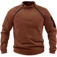 thumbnail image 1 of ORUYROP Tactical Combat Fleece Pullover Jacket Men Military Athletic Sport Jumper Tops Army Windproof Sweaters, 1 of 5