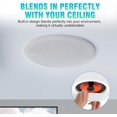 thumbnail image 1 of haoqian 4-Inch Bluetooth Ceiling Speaker Complete System with A 2-Channel Amplifier, 240W Max Power Output Pair - Perfect for Clear Sound in Living Room, Office, Kitchen, Basement & Covered Patio, 1 of 4
