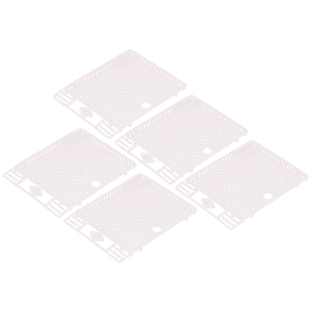 Grille d'Exclusion en Plastique pour Reine, Cage pour Abeilles Reine 5 Pcs Inoffensive pour l'Apiculture pour Ruche pour Reine Jaune,Rouge,Bleu,Vert,Blanc