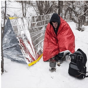 Emergency Portable Tent for Two Person Outdoor Camping and Hiking Shelter