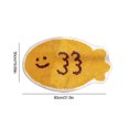 thumbnail image 3 of TopLLC Bathroom Rugs, Rugs for Living Room, Area Rug, Bath Mat Special Shaped Imitation Wool Taiyaki Small Floor Mat Household Bathroom Mat Bathroom Absorbent Non Slip Floor Mat floor mats, 3 of 6