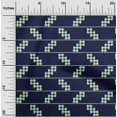 thumbnail image 1 of oneOone Viscose Chiffon Fabric Stripe & Check Kasuri Printed Craft Fabric BTY 42 Inch Wide, 1 of 4