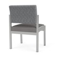 thumbnail image 5 of Lenox Steel Reception Waiting Armless Guest Chair / Silver Steel / Gray / Gray, 5 of 5