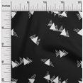 thumbnail image 2 of oneOone Polyester Spandex White Fabric Geometrical Craft Projects Decor Fabric Printed By The Yard 56 Inch Wide, 2 of 4