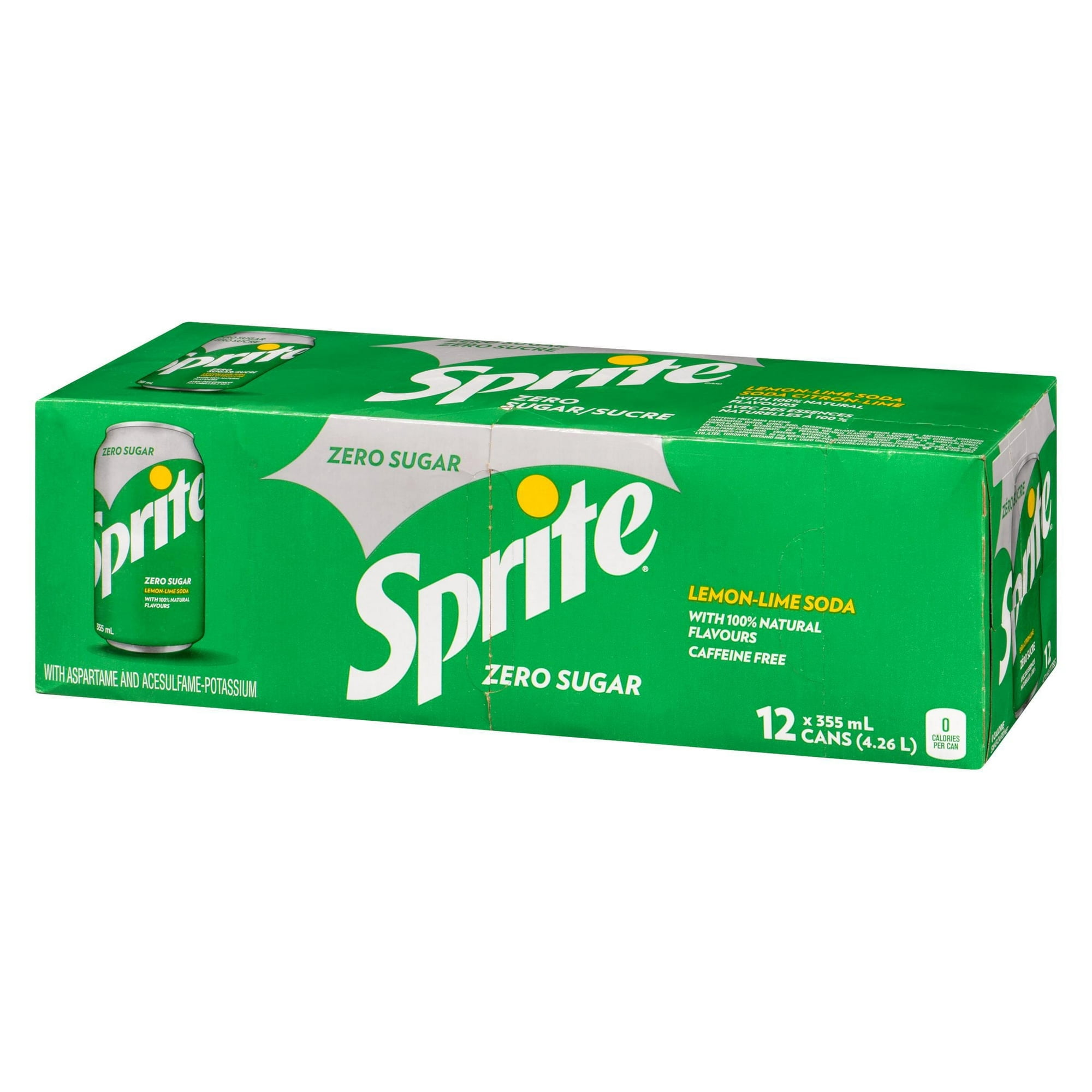 Sprite Zéro Fridge Pack Cannettes, 355 mL, 12 Pack