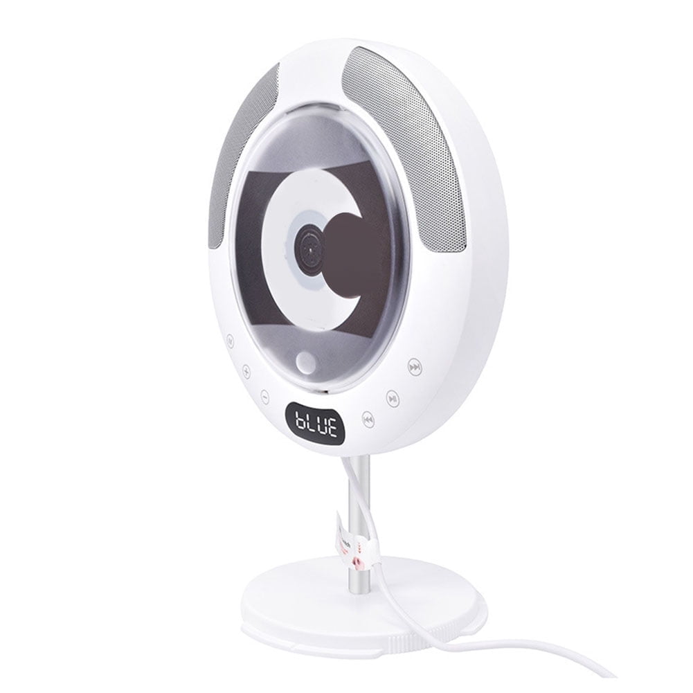 ELEPEX CD Player FM Radio Surround Sound Bluetooth MP3 Player Wall Mount Speaker System Portable DVD Player Discman Player
