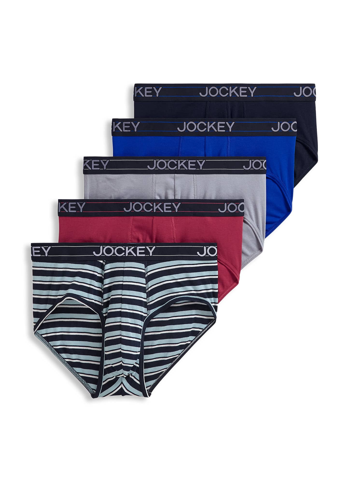 Jockey  Lightweight Cotton Blend Brief - 5 Pack