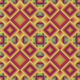 thumbnail image 1 of Ahgly Company Tapis d'Intérieur Lavables à la Machine, Carrés, Transitionnels, Jaunes, Tapis de Zone, 7 Pieds Carré, 1 of 7