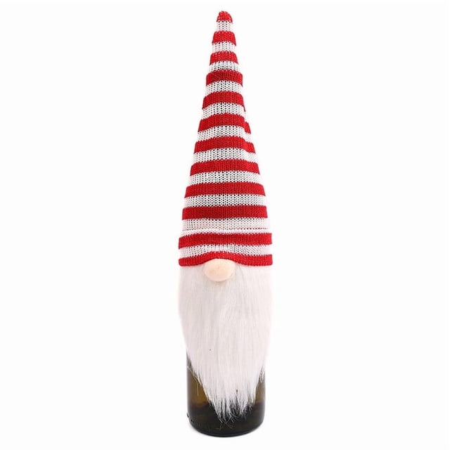 Birdeem Chapeau du Père Noël, Casquette de Vin Rouge Père Noël, Vin Rouge Rouge