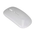 thumbnail image 1 of Souris d'Ordinateur, Souris d'Ordinateur Double Mode Réglable de Trois DPI Rechargeable pour les Femmes pour l'Ordinateur Portable pour les Hommes Noir, Blanc, Jaune, Vert, Violet, Noir Cyan, 1 of 8