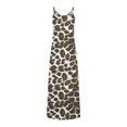 thumbnail image 4 of SMihono Robe d'Été Bohème pour Femmes Grande Taille Robes d'Été Décontractées Boho Imprimé Cerceau Robe Longue Maxi de Plage avec Poches, 4 of 5