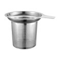 thumbnail image 2 of XYAIYT Filtre à Thé en Acier Inoxydable 304 Durable et Résistant à la Rouille, Filtration Efficace, Infuseur Polyvalent pour Tisane en Feuilles en Vrac, Convient à la Plupart des Tasses, Nettoyage Facile, Va au Lave-Vaisselle, Outil d'Infusion de Thé, 2 of 4