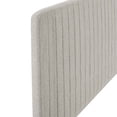 thumbnail image 2 of Milenna Channel Tufted Upholstered Fabric Full/Queen Headboard, 2 of 4