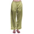 thumbnail image 4 of Moomaya Ensemble de Pyjama à Manches Longues et Shorts pour Femmes, Pyjama en Satin à Boutons pour Femmes, 4 of 6