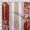 thumbnail image 4 of oneOone Georgette Viscose Red Fabric Tropical Sewing Craft Projects Fabric Prints By Yard 42 Inch Wide, 4 of 5