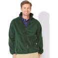 thumbnail image 4 of Sierra Pacific Mens Fleece Full-Zip Jacket, 4XL, RedBlack, 4 of 5