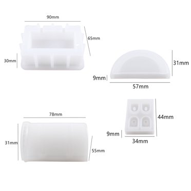 LSLJS Jewelry Storage Box Dice Storage Box DIY Mould Crystal Mirror Resin Mould Accessories DIY Personalized Mold Mold