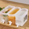 thumbnail image 3 of 3.5L/1 Gallon Beverage Dispenser BPA-Free Water Jug with Spigot Refrigerator Pitcher Iced Tea Lemonade Container for BBQ Party 10x7 Inch, 3 of 5