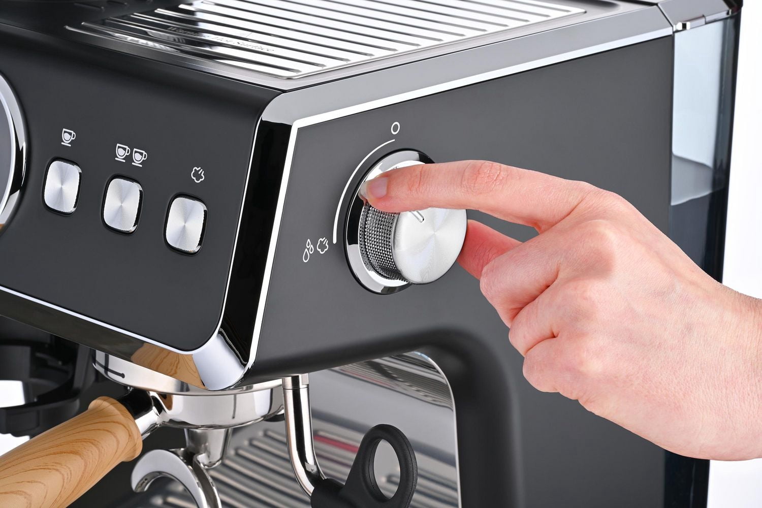 Machine à expresso TRU avec broyeur à meules