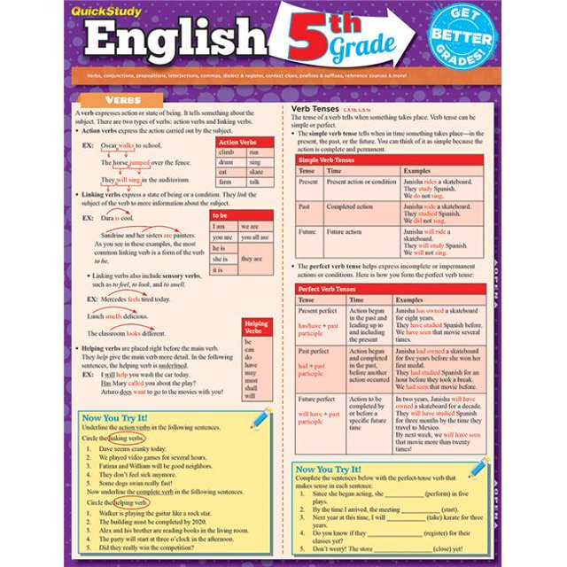 Barcharts Publishing 9781423224983 Anglais 5e Année