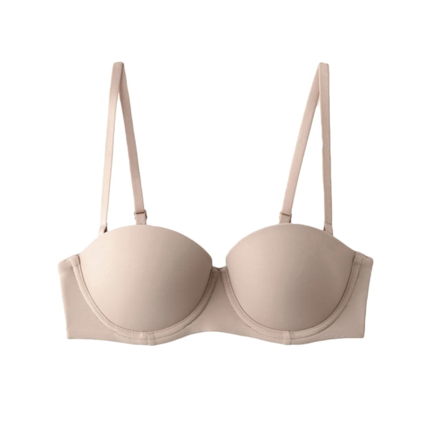 Womens Racerback Bras Convertible Bra Feature V-Neck T-Shirt Bra Style W-274 Beige 80B