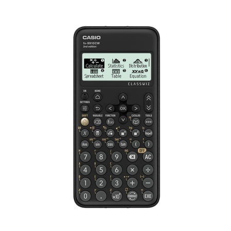 CASIO fx-9910CW Classwiz®, Advanced Scientific Calculator | Black