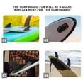 thumbnail image 5 of 4pcs Surfboard Fin Paddle Board Fin Paddleboard Fin Surfboard Water Divider Surfboard Replacement, 5 of 5