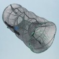 thumbnail image 4 of 1PC Foldable Bait Cast Mesh Trap Net Portable Fishing Landing Net Shrimp Cage for Fish Lobster Prawn Crayfish Crab (Ultra Dense Mesh, Big Size), 4 of 7