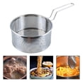 thumbnail image 4 of Langgg Panier à Frites en Acier Inoxydable Passoire Filet Cuisine Cuisson Petit, 4 of 8