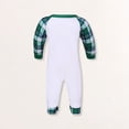 thumbnail image 4 of Family 2 Pieces Pajamas Set Crew Neck Dinosaur Printed Daily Suit (Green S Dad), 4 of 9