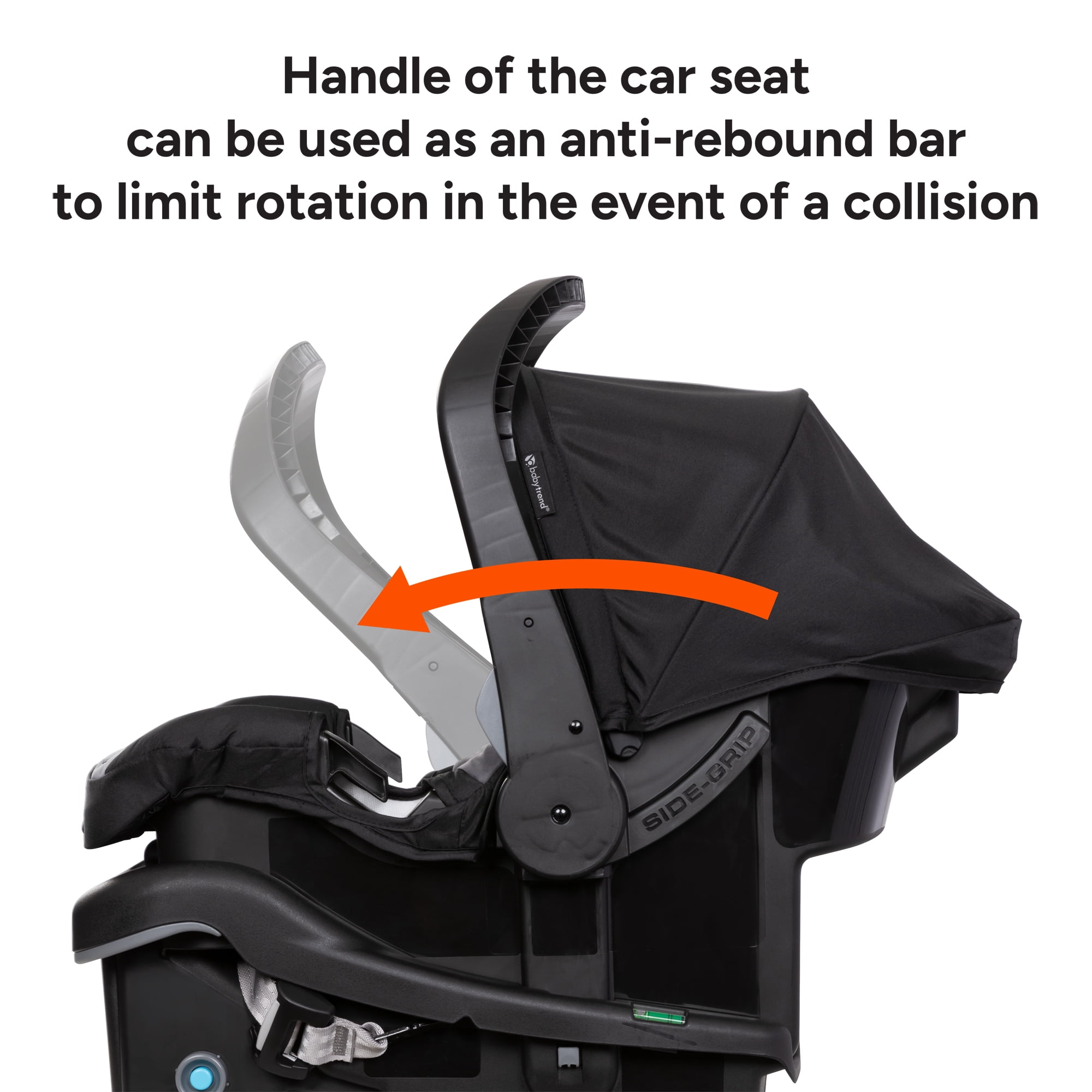 Baby Trend Expedition Zero Flat Jogger Travel System with Led Lights with EZ Lift Plus Infant Car Seat and Base