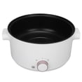 thumbnail image 5 of Multi-Function Cooker, Portable Electric Hot Pot with Non-Stick Surface, Safe Cooking Protection for Dorm, Office, Camping, Travel, 3L, 5 of 5