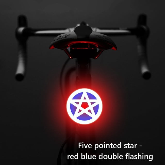 Boovnll Bicycle Accessories, Led Tail Light, Light, Tail Light, Led Tail Light Rechargeable Usb Rear Cycling, Bike Accessories for Adult Bikes, Mountain Bike Accessories, Bike Accessories