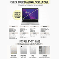 thumbnail image 3 of Puffy Laptop Sleeve 13-14 Inch For Women,Laptop Cover for iPad Pro 12.9 MacBook Pro 14 Inch MacBook Air 13 Inch Tablet Pouch Bag Green, 3 of 6