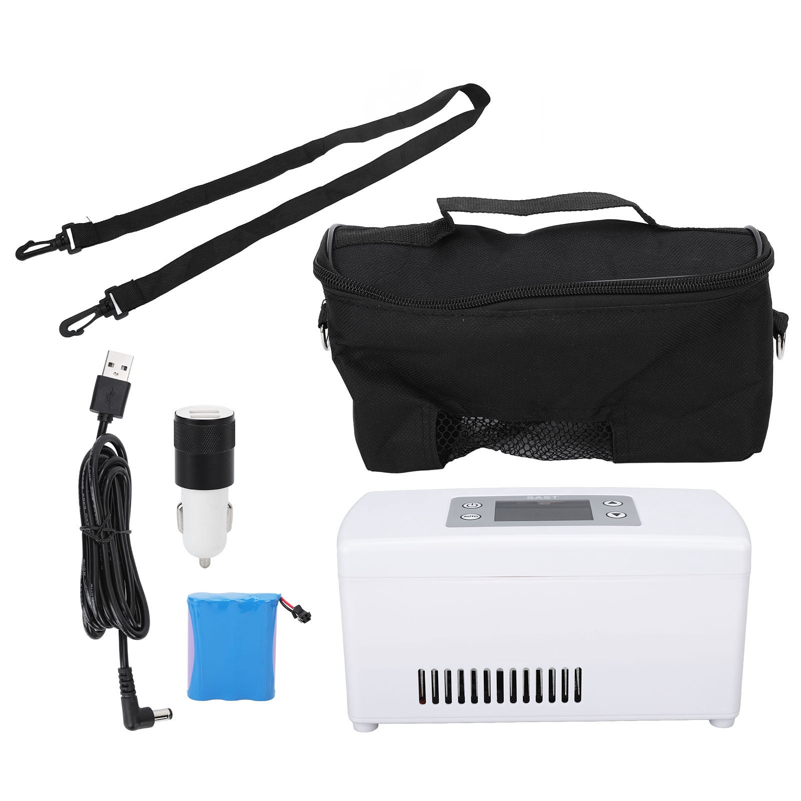 Insulin Cooler Box, Insulin Cooler Refrigerated Box Lightweight Preserve Drugs Large Display Screen  For Office