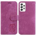 thumbnail image 2 of Compatible with Samsung Galaxy A52S 5G Embossed Cute Tiger Flip Folio Wallet Case Card Pocket Holder Cover, 2 of 5