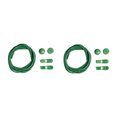 thumbnail image 1 of Maytalsory 2a Set Of 2 Elastic Latex Core Laces Stylish And Reliable Durable And Stylish Green, 1 of 6