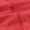 thumbnail image 4 of Timegard Womens Shorts Cotton Linen Elastic Waist Solid Color Summer Knee Length Trousers with Pockets, 4 of 7