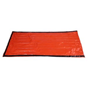 Sac de couchage d'urgence réutilisable, Reflects Heat Back, Vent pour le camping, sac de couchage de camping, Couleur des premiers soins