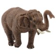 thumbnail image 1 of 1PC Asian Female Elephant Model Simulation Mini Static Wildlife Elephant Adornment Toy, 1 of 8