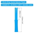 thumbnail image 2 of Unique Bargains Poignée pour Pellicule Rétractable de 8,4 Pouces, Distributeur de Pellicule Extensible 4 Pcs Distributeur de Film Extensible Petite Main pour Emballage de Meubles, 2 of 5