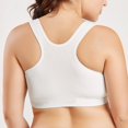 thumbnail image 3 of MesaSe Women‘s Front Zipper Closure Sports Bra High Impact Support Racerback Zip Front Close Workout Bras with Removable Pads, 3 of 9