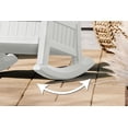thumbnail image 2 of Chaise berçante d’extérieur Suncast avec rangement de 7 gallons – Siège de patio en résine, couleur Ice Cube, 2 of 5