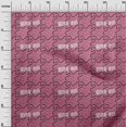 thumbnail image 3 of oneOone Rayon Pink Fabric Travel Sewing Material Print Fabric By The Yard 56 Inch Wide, 3 of 5