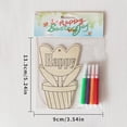 thumbnail image 2 of DIY Wooden Drawing Board Painting Coloring Craft Decoration, For Home Organization And Patio, 2 of 4