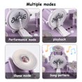 thumbnail image 4 of Finger Drum Set Realistic Drumming Experience Hand Dexterity Mini Drum Set Purple, 4 of 7