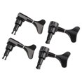 thumbnail image 3 of 2L2R Fishtail en Forme de Bouton Scellé Bass Guitar Tuning Pegs Machine Heads DIY Bass Maintenance Approprié pour la Guitare Basse Fermé Design Scellé Bass Guitar Tuners, 3 of 8