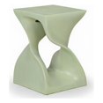 thumbnail image 1 of Meridian Furniture Jula Table d'Appoint en Béton Vert pour Intérieur/extérieur, 1 of 9
